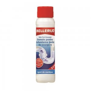 Granule Desfundare Tevi Mellerud, 600 g, Solutie tip Granule pentru Desfundare Tevilor de Scurgere, Granule Desfundare Scurgere, Granule Desfundat Conducte, Granule Desfundat Tevi, Solutie Desfundare Conducte, Solutie Desfundare Tevi