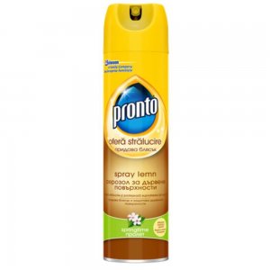 Spray pentru Mobila Pronto, Cantitate 300 ml, Parfum Floral, Solutie Curatare si Ingrijirea Lemnului Pronto, Pronto Spray Mobila, Pronto Spray pentru Lemn, Spray pentru Curatarea Lemnului Spray pentru Mobila Pronto, Cantitate 300 ml, Parfum Floral, Solutie Curatare si Ingrijirea Lemnului Pronto, Pronto Spray Mobila, Pronto Spray pentru Lemn, Spray pentru Curatarea Lemnului