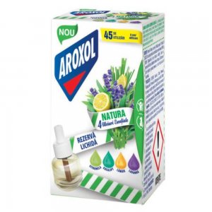 Rezerva Insecticid Lichid Parfumat, Aroxol Natura, 45 ml, Insecticid Parfumat Rezerva, Aroxol Insecticid Parfumat, Insecticid cu Parfum, Insecticide Ieftine pentru Casa, Rezerva Aparat Electric pentru Insecte, Rezerva Aparat Electric pentru Tantari Rezerva Insecticid Lichid Parfumat, Aroxol Natura, 45 ml, Insecticid Parfumat Rezerva, Aroxol Insecticid Parfumat, Insecticid cu Parfum, Insecticide Ieftine pentru Casa, Rezerva Aparat Electric pentru Insecte, Rezerva Aparat Electric pentru Tantari