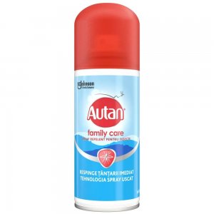 Spray Anti-Intepaturi Insecte AUTAN Family Care, 100 ml, Spray-uri Protectoare Impotriva Insectelor, Spray Contra Intepaturilor de Insecte, Solutie Spray Anti Intepaturi Tantari, Solutii Spray Protectie Anti Muscaturi Tantari, Solutie Protectie Tantari Spray Anti-Intepaturi Insecte AUTAN Family Care, 100 ml, Spray-uri Protectoare Impotriva Insectelor, Spray Contra Intepaturilor de Insecte, Solutie Spray Anti Intepaturi Tantari, Solutii Spray Protectie Anti Muscaturi Tantari, Solutie Protectie Tantari