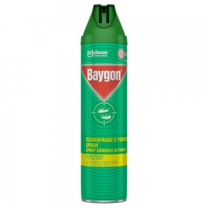 Spray Insecticid BAYGON Extra Precision, 400 ml, contra Gandaci si Furnici, Solutie pentru Gandaci si Furnici, Solutie Pulverizatoare pentru Gandaci si Furnici, Spray pentru Insecte, Solutie Anti Gandaci, Solutii Insecticide, Spray Anti Furnici