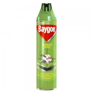 Spray Insecticid Universal BAYGON, 400 ml, Solutie pentru Tantari, Solutie Pulverizatoare pentru Insecte, Spray pentru Insecte, Solutie Anti Insecte, Solutii Insecticide, Spray Anti Muste