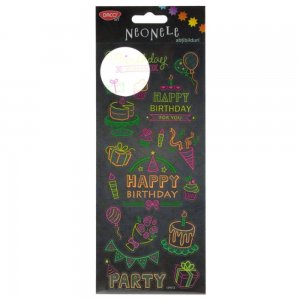 Abtibilduri DACO Neonele, Model Happy Birthday, Multicolor, 1 Folie, Autocolante Copii, Stickere Decorative, Stickere pentru Copii, Abtibilduri Copii, Abtibilduri pentru Mobila, Autocolante Decorative Abtibilduri DACO Neonele, Model Happy Birthday, Multicolor, 1 Folie, Autocolante Copii, Stickere Decorative, Stickere pentru Copii, Abtibilduri Copii, Abtibilduri pentru Mobila, Autocolante Decorative
