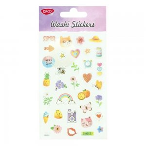 Abtibilduri DACO Washi, Model Veselie, 34 Buc/Set, Multicolor, Autocolante Inghetata, Stickere Decorative, Stickere pentru Copii, Abtibilduri Copii, Abtibilduri pentru Mobila, Autocolante Decorative Abtibilduri DACO Washi, Model Veselie, 34 Buc/Set, Multicolor, Autocolante Inghetata, Stickere Decorative, Stickere pentru Copii, Abtibilduri Copii, Abtibilduri pentru Mobila, Autocolante Decorative