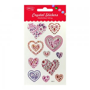 Abtibilduri Daco Bling Model Inimi, 11 Buc/Set, Abtibilduri DACO Model Inimi, Autocolante Copii, Stickere Decorative, Stickere pentru Copii, Abtibilduri Copii, Abtibilduri pentru Mobila, Autocolante Decorative