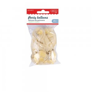 Set 20 Baloane de Petrecere Daco, 25 cm, Confetti Aurii, Latex Set 20 Baloane de Petrecere Daco, 25 cm, Confetti Aurii, Latex