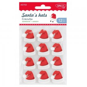 Forme Carton Autoadeziv DACO, 12 Buc/Set, 2.7x2.6 cm, Model Craciulite, Culoare Alb/Rosu, Accesorii Creatie, Accesorii Craft, Forme Autoadezive din Carton, Forme Carciun din Carton Autoadeziv, Forme Decorative Carton Adeziv Forme Carton Autoadeziv DACO, 12 Buc/Set, 2.7x2.6 cm, Model Craciulite, Culoare Alb/Rosu, Accesorii Creatie, Accesorii Craft, Forme Autoadezive din Carton, Forme Carciun din Carton Autoadeziv, Forme Decorative Carton Adeziv