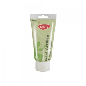Vopsea Acril Daco 200 ml, Verde Fluorescent, Culori Acrilice, Vopsea Acrilica, Vopsele Acrilice, Vopsea Verde Acril, Acrilica Verde, Acril Culoare Verde, Culoare Acril