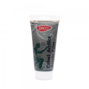 Vopsea Acril Daco 200 ml, Verde Hooker, Culori Acrilice, Vopsea Acrilica, Vopsele Acrilice, Vopsea Verde Acril, Acrilica Verde, Acril Culoare Verde, Culoare Acril