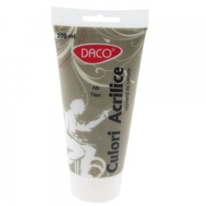 Vopsea Acril Alb Titan DACO, 200 ml, Tempera Acrilica, Culori Acrilice, Vopsea Acrilica, Vopsele Acrilice, Tempera Acril, Vopsea Alb Titan Acril, Acrilica Alba, Acril Culoare Alb Titan, Culoare Acril Vopsea Acril Alb Titan DACO, 200 ml, Tempera Acrilica, Culori Acrilice, Vopsea Acrilica, Vopsele Acrilice, Tempera Acril, Vopsea Alb Titan Acril, Acrilica Alba, Acril Culoare Alb Titan, Culoare Acril
