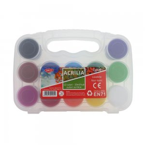 Vopsele Acril DACO, 12 Culori/Set, 20 ml/Tub, Model Acrilia, Multicolor, Vopsea Acrilica, Vopsele Acrilice, Acuarele, Culori pentru Pictat, Culori Pictura, Acuarele pentru Scoala, Set Acuarele Scoala, Culori pentru Desen, Culoare Acril, Set Culori Acril Vopsele Acril DACO, 12 Culori/Set, 20 ml/Tub, Model Acrilia, Multicolor, Vopsea Acrilica, Vopsele Acrilice, Acuarele, Culori pentru Pictat, Culori Pictura, Acuarele pentru Scoala, Set Acuarele Scoala, Culori pentru Desen, Culoare Acril, Set Culori Acril