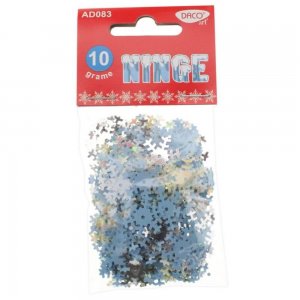 Paiete DACO, Model Fulg Zapada, 10 g, Culoare Albastra, Paiete Plastic, Paiete Decorative, Fulgi Zapada Plastic, Set Paiete Plastic, Accesorii Craft, Accesorii Creatie Paiete DACO, Model Fulg Zapada, 10 g, Culoare Albastra, Paiete Plastic, Paiete Decorative, Fulgi Zapada Plastic, Set Paiete Plastic, Accesorii Craft, Accesorii Creatie