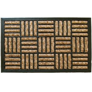 Covoras Intrare OPTIM DEKO, 60x40x0.70 cm, Cauciuc Natural si Fibra Cocos, Covorase Intrare, Covoras pentru Usa, Covorase Intrare, Pres pentru Usa, Presuri pentru Intrare, Covorase Intrare si Presuri, Covorase Intrare din Cauciuc