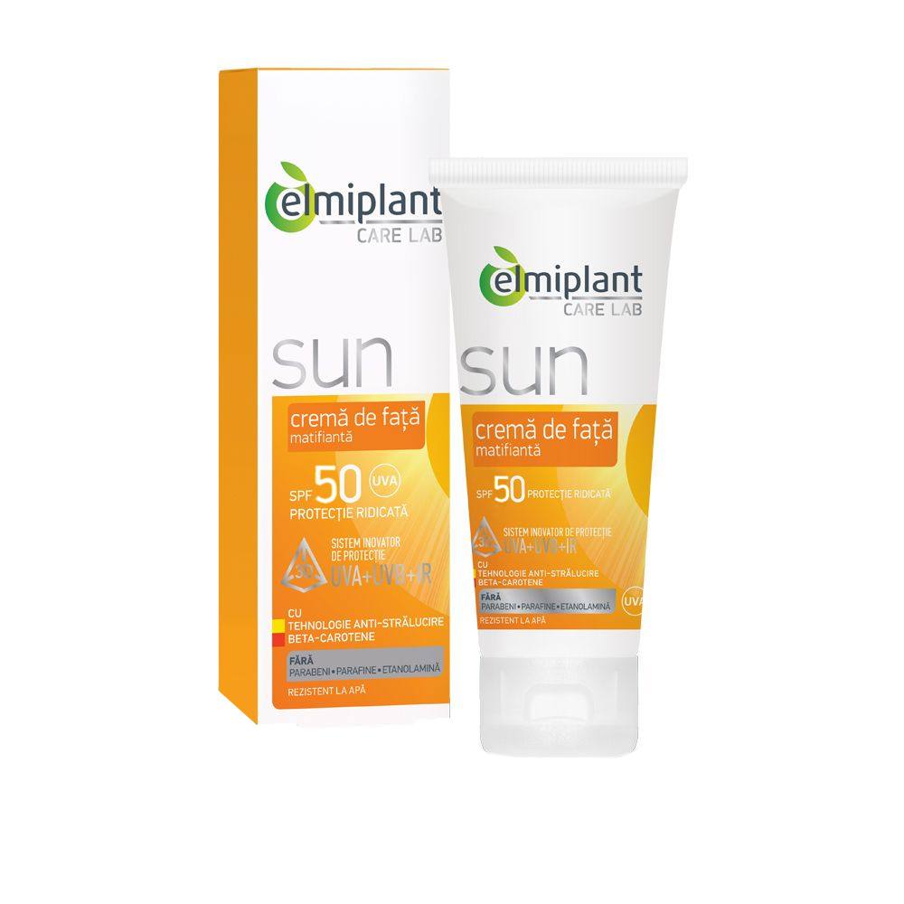Elmiplant - Crema de fata cu protectie solara Elmiplant Sun Sensitive, SPF 50+, 50 ml - agro-mag.ro