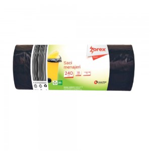 Saci Menajeri Zorex Basic, 240L, 110x125 cm, 10 Buc/Rola, Culoare Neagra, Articole Curatenie, Saci Menaj, Saci de Gunoi, Saci Menajeri 240L Saci Menajeri Zorex Basic, 240L, 110x125 cm, 10 Buc/Rola, Culoare Neagra, Articole Curatenie, Saci Menaj, Saci de Gunoi, Saci Menajeri 240L