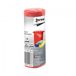 Saci Menajeri Zorex Pro, 18L, 45x52 cm, 20 Buc/Rola, Rosu, Articole Curatenie, Saci Menaj, Saci de Gunoi, Saci Menajeri 18L Saci Menajeri Zorex Pro, 18L, 45x52 cm, 20 Buc/Rola, Rosu, Articole Curatenie, Saci Menaj, Saci de Gunoi, Saci Menajeri 18L