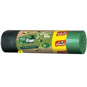 Saci Menajeri cu Snur Fino Green Life, 60L, 10Buc/Set, Verzi, Saci, Saci Menaj Verzi, Saci Menajeri, Saci Fino, Saci Menajeri Fino, Saci de Gunoi, Saci pentru Gunoi, Saci de Gunoi Fino, Saci de Menaj, Saci pentru Menaj, Saci de Menaj Fino