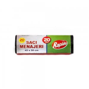 Saci Menajeri RAPIDO, 20L, 45x50 cm, 50 Buc/Rola, Negri, Rola Saci Menajeri, Role Saci Menaj, Saci Menajeri in Rola, Rola Saci de Gunoi, Saci Menaj, Saci de Gunoi, Saci Menajeri 20L Saci Menajeri RAPIDO, 20L, 45x50 cm, 50 Buc/Rola, Negri, Rola Saci Menajeri, Role Saci Menaj, Saci Menajeri in Rola, Rola Saci de Gunoi, Saci Menaj, Saci de Gunoi, Saci Menajeri 20L