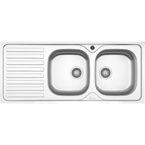 Chiuveta Dubla pentru Bucatarie Sanobi, Inox Alimentar, 1160x500 mm, Orientare Dreapta, Finisaj Linen, Chiuveta, Chiuveta Inox, Chiuveta Sanobi, Chiuveta Inox Sanobi, Chiuveta pentru Blat, Chiuveta Bucatarie, Chiuveta pentru Bucatarie Chiuveta Dubla pentru Bucatarie Sanobi, Inox Alimentar, 1160x500 mm, Orientare Dreapta, Finisaj Linen, Chiuveta, Chiuveta Inox, Chiuveta Sanobi, Chiuveta Inox Sanobi, Chiuveta pentru Blat, Chiuveta Bucatarie, Chiuveta pentru Bucatarie