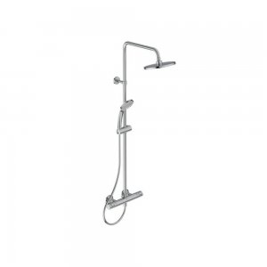 Coloana Dus cu Baterie de Termostatata Ideal Standard IdealRain Ceratherm T25, Furtun 160 cm, Inaltime 1117 mm, Coloana de Dus cu Baterie Termostatata, Coloane de Dus Ideal Standard cu Baterie Termostatata, Coloane Dus Baterie Ceratherm T25