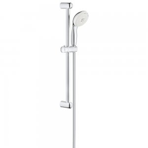 Set Dus Grohe Tempesta, Cu Bara, Prindere Perete, Furtun 1.75 m, 3 Tipuri Jet, Cromat, Tempesta Dus, Grohe Dus Tempesta, Accesorii Dus, Acesorii Baie, Coloane si Seturi de Dus, Accesorii Sanitare, Grohe Furtun Jet, Tempesta cu Bara