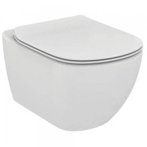 Vas WC Suspendat Ideal Standard Wand Tesi Aquablade, 36.5x53.5x33.5 cm, Alb, Ideal Standard Vas Wc Suspendat, Vase Wc Suspendate, Vas Wc Baie, Vas Toaleta, Vase de Toaleta, Obiecte Sanitare