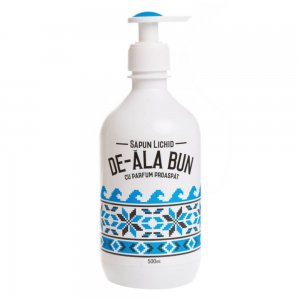 Sapun Lichid CAHM De-Ala-Bun, 500 ml, Parfum Proaspat, Sapun Lichid pentru Maini, Sapunuri Lichide, Sapun Lichid cu Pompita, Sapun Lichid pentru Maini Uscate, Sapun Lichid CAHM, Sapun Crema Lichid 500 ml