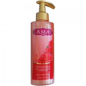Sapun Lichid Camay Romantique, 300 ml, cu Trandafiri, Sapunuri Lichide, Sapun Maini, Sapun de Maini, Sapun Camay, Sapunuri Camay, Sapun cu Trandafiri, Sapun Crema, Sapun Pompita, Sapun cu Pompita