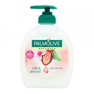 Sapun Lichid Palmolive Milk&Almond, Cantitate 300 ml, Parfum de Migdale, Sapun Lichid pentru Maini, Sapunuri Lichide, Sapun Lichid cu Pompita, Sapun Lichid pentru Maini Uscate, Sapun Lichid Palmolive, Sapun Crema Lichid Palmolive