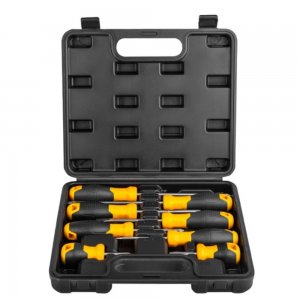 Set 8 Surubelnite Deli, Diverse Marimi, Varf Magnetic, Tija Otel SUP11, Trusa Plastic, Set Surubelnite, Seturi Surubelnite, Surubelnite la Set, Surubelnite Diverse Marimi, Surubelnita Deli, Surubelnite Marimi Diverse, Surubelnita Tamplar