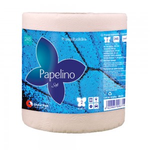 Prosoape Bucatarie in 2 Straturi, 245 Foi/Rola, 23x20.6 cm, Greutate 450 g, Prosoape Hartie in Rola pentru Bucatarie, Rola Servetele Bucatarie, Prosoape Unica Folosinta, Prosoape din Hartie si Servetele, Monorola Prosoape Bucatarie