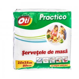 Servetele Masa OTI Practico, 1 Strat, 25x25 cm, 80 Servetele/Set, Culoare Alba, Servetele Albe de Masa, Prosoape de Hartie si Servetele, Servetele Uscate, Servetele de Unica Folosinta, Servetele Uscate de Masa Servetele Masa OTI Practico, 1 Strat, 25x25 cm, 80 Servetele/Set, Culoare Alba, Servetele Albe de Masa, Prosoape de Hartie si Servetele, Servetele Uscate, Servetele de Unica Folosinta, Servetele Uscate de Masa
