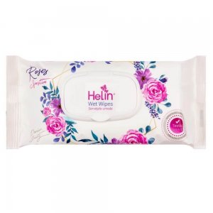 Set 100 Servetele Umede Helin, Roses Sensitive, Premium Quality, Servetele Umede Helin Premium Quality, Servetele Umede Premium Quality, Servetele Umede Sensitive Roses, Servetele Umede Sensitive Trandafiri, Servetele Umede Roses Sensitive