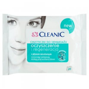 Servetele Umede Demachiante CLEANIC, 20 Buc/Set, Servetele Umede, Servetele Delicate, Servetele Umede pentru Curatare, Servetele Umede pentru Regenerare, Servetele Demachiante, Servetele Makeup