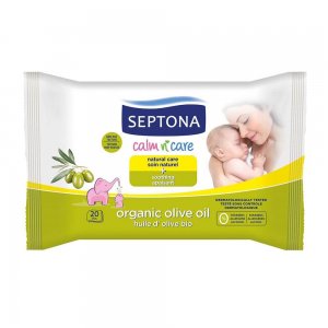 Servetele Umede pentru Bebelusi SEPTONA, 20 Buc/Set, Extract de Ulei de Masline, Servetele Umede Septona, Servetele Bebelusi Septona, Servetele Umede pentru Copii, Servetele Umede Baby, Servetele Umede Nou Nascuti