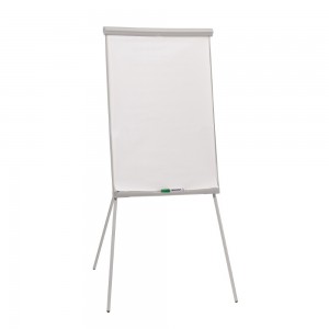 Flipchart Magnetic cu Trepied, Dimensiuni Tabla 70x102 cm, Inaltime Ajustabila, Tabla Magnetica Alba, Tabla pentru Prezentari