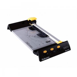 Ghilotina Fellowes cu Disc Electron, 320 mm, 10 Coli A4, 4 Tipuri de Lame, Metal, Ghilotina cu Disc, Ghilotine cu Disc, Ghilotina Birou, Ghilotine Birou, Ghilotina pentru Birou, Ghilotine pentru Birou, Ghilotina Fellowes, Ghilotina A4