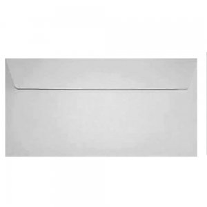 Plicuri Alb DL DACO, 100 Buc/Set, 110x220 mm, 80 g/m², cu Clapeta Siliconica, Plic Alb, Plicuri cu Clapeta Siliconica, Plicuri DL cu Lipire Siliconica, Plicuri DL Albe