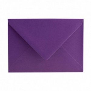Plicuri Violet C6 DACO, 25 Buc/Set, 162x114 mm,120 g/m², cu Clapeta Gumata, Plic Violet Sidefat, Plic Colorat, Plicuri cu Clapeta Gumata, Plicuri C6 cu Clapeta Gumata, Plicuri cu Inchidere Gumata, Plicuri Colorate, Plicuri C6 Colorate
