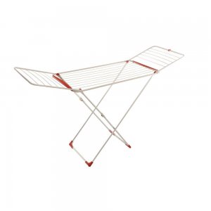 Uscator de Rufe Vileda Style, 16 m, Otel Alb, Uscator Haine, Uscatoare Metal pentru Rufe, Uscator de Intins Rufe, Uscatoare Rufe Vileda, Vileda Uscatoare Haine, Suport pentru Rufe