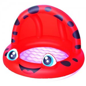 Piscina Buburuza Cu Protectie Solara 97 Cm