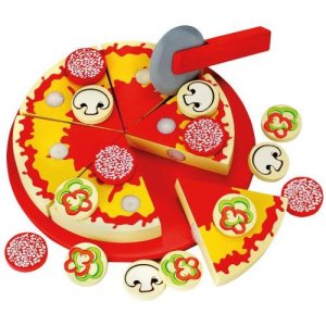 Pizza Salami De Jucarie