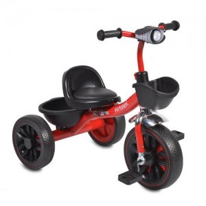 Tricicleta Cu Pedale Hawk Rosu Tricicleta Cu Pedale Hawk Rosu