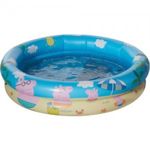 Piscina Gonflabila Pepa Pig Cu Doua Inele 74 X 18 Cm