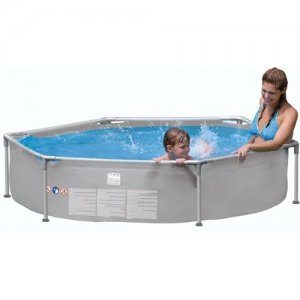 Piscina Rotunda Cu Cadru Metalic 240 X 51 Cm