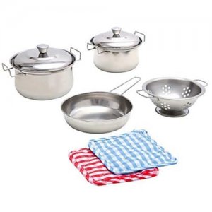 Set 4 Vase Gatit Din Inox Culinaria