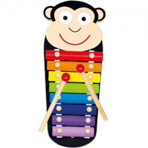 Xilofon Bino Din Lemn Maimutica Xilofon Bino Din Lemn Maimutica