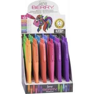 Pix Cu Gel Berry, 0.7 Mm, Prezentare Pe Display 36 De Bucati Pix Cu Gel Berry, 0.7 Mm, Prezentare Pe Display 36 De Bucati