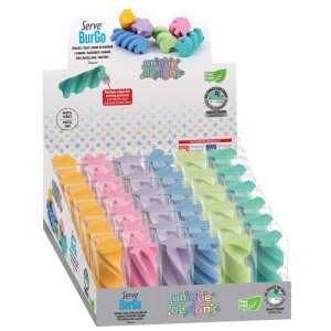 Radiera Burgo, Culori Pastel, 1 Bucata/blister, Prezentare Pe Display 36 Bucati Radiera Burgo, Culori Pastel, 1 Bucata/blister, Prezentare Pe Display 36 Bucati