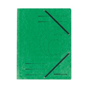 Dosar Carton Plic A4, Inchidere Cu Elastic, Culoare Verde
